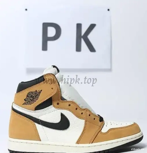 PK Lakers Air Purple-Gold Ready 1 Retro SB God Jordan Nike ship High Chicago CD6578 2019 OG to 0515